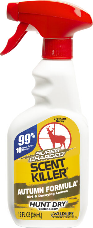 Wildlife Research 1572 Scent Killer Super Charged Cover Scent Autumn Scent 12 oz Trigger Spray