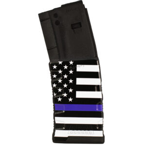 MFT Extreme Duty Polymer Mag Blue Line Flag 30 rd. 5.56x45mm/223 Rem./300 AAC
