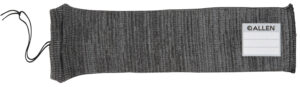 Allen 13170 Stretch Knit Handgun Sock  Gray Silicone-Treated Knit w/Custom ID Labeling Holds Handguns 14" L x 3.75" W Interior Dimensions