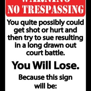 RIVERS EDGE EMBOSSED SIGN - 12"X17" "EXHIBIT A"