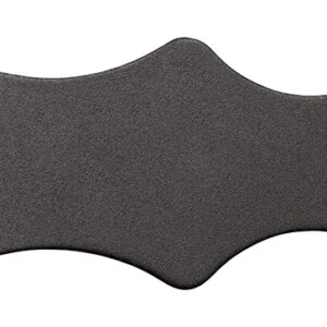 Cold Steel CS80STMB Micro Flight Thrower Fixed Plain Spear Point Black 550C Steel Blade/Handle