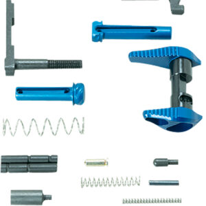 Timber Creek Outdoors ARLPKB Lower Parts Kit  Blue Anodized Aluminum for AR-15