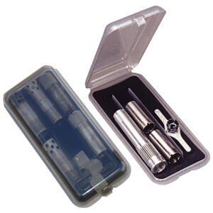MTM Case-Gard CT9-41 Choke Tube Case Clear Holds 6 Extended/9Short Tubes Chokes Polypropylene