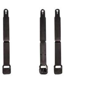 High Speed Gear 91SC12BK MOLLE Clips  Short, Black Injection Molded Fits MOLLE (12 Pack)