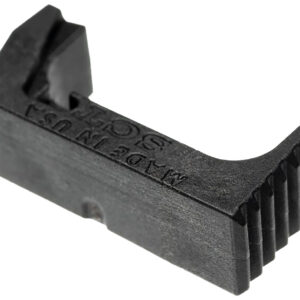 Sct Manufacturing 210190202 Sub Compact Mag Catch Compatible w/ Glock 43X Mags Black Plastic