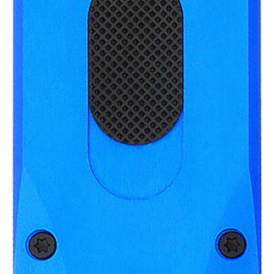 CobraTec Knives CTOTFBOBLU Bottle Opener Blue Aluminum/Stainless Steel