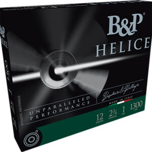 B&P Ammunition 12B1FE75 Helice Electro 12Gauge 2.75" 1oz 7.5Shot 10 Per Box/10 Case