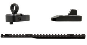 XS Sights ML10085 Marlin Optic Mounts & Ghost Ring Sight Sets  Black Anodized Aluminum/Steel Fits Marlin 336 Lever Action