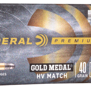Federal 719 Gold Medal 22LR 40gr Lead Round Nose 50 Per Box/100 Case