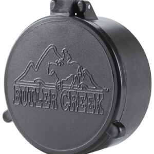Butler Creek 30070 Flip-Open Objective Scope Cover 36.30mm Obj. Size 07 Black Polymer