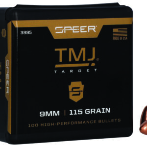 Speer 3995 TMJ  9mm 115gr Total Metal Jacket 100 Per Box/5 Case