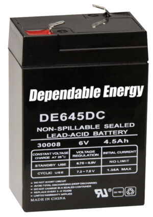 American Hunter DE30052 HR Rechargeable Battery  6 Volt 4.5 AMP