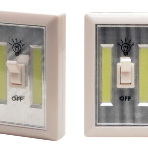 Cyclops CYCCOB2PK Light Switch 200 Lumens LED Ivory Plastic 2 pk