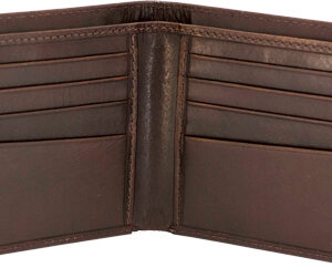 CAMELEON S&W MEN'S BI-FOLD - WALLET BROWN