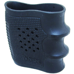 Pachmayr 05166 Tactical Grip Glove  made of Rubber with Black Finish & Finger Grooves for S&W Sigma, Walther P99 & Taurus 24/7