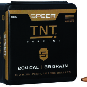 Speer 1015 TNT  204Cal 39gr TNT Hollow Point 100 Per Box/5 Case
