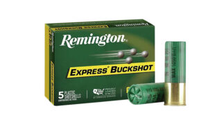 Remington Ammunition 20626 Express Buckshot 12Gauge 2.75" 4Buck Shot 5 Per Box/50 Case