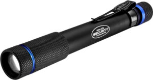 PSF AURA FLASHLIGHT WHITE 270 - LUM 2AAA BATTERIES 3 MODES