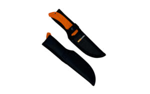 ACCUSHARP BUTCHER KNIFE ORNG W/SHTH