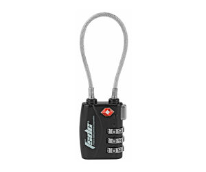 FSDC 3-DIAL TSA COMBO CABLE LOCK