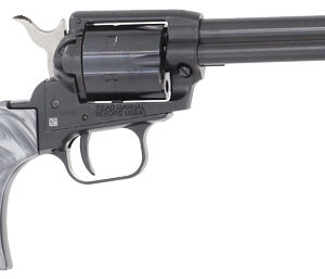 HERITAGE 22LR 4.75" FS BLUED - GRAY PEARL GRIPS