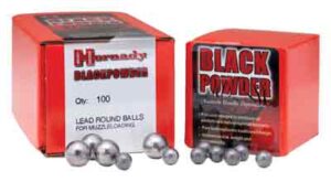 HORNADY .454 .44 CALIBER - ROUND BALL 100CT 25BX/CS