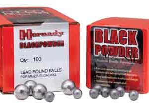 HORNADY .454 .44 CALIBER - ROUND BALL 100CT 25BX/CS