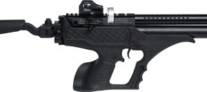 HATSAN SORTIE TACT .22 750FPS - BLACK/SYNTH W/FOLDING STOCK