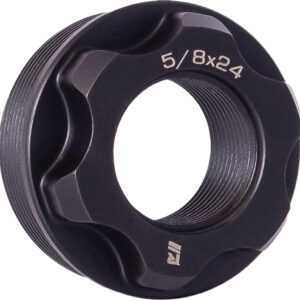 RUGGED SUPPRESSORS FIXED MOUNT - OBSIDIAN 11/16X24