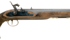 TRADITIONS KENTUCKY PISTOL 50 - CAL PERCUSSION 10" BLUED/HRDWD