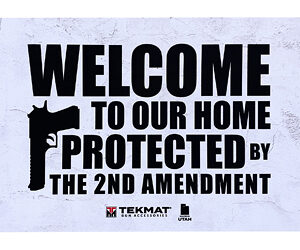 TEKMAT DOOR MAT 2ND AMENDMENT