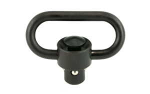 UTG BUTTON QD SLING SWIVEL 1.38" BLK