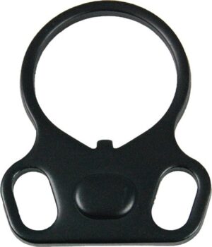 GUNTEC AR15 SINGLE POINT SLING - ADAPTER AMBI BLACK