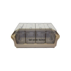 METAL AMMO CAN TRAY - 30 CAL. - DARK EARTH