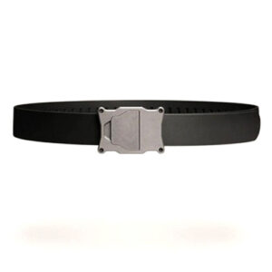 APOGEE BELT - GRAY BUCKLE, BLACK BELT, FULLY ADJUSTABLE, 50"