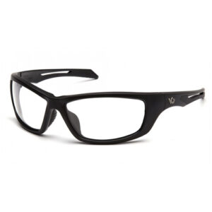VENTURE HOWITZER EYE PROTECTION - CLEAR ANTI-FOG LENS, BLACK FRAME