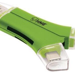 HME 4-in-1 SD Card Reader for IOS & Android USB-OTG Device