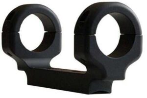 Remington 700-Short Action-High Mount-Black with 8-40 Screws