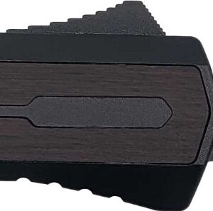 Zastava A7 OTF Knife - Tactical Black Wood | S35VN Dagger Blade