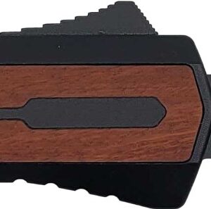 Zastava A7 OTF Knife - American Walnut Wood | S35VN Dagger Blade