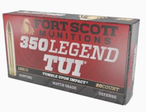 Fort Scott Munitions 350 Legend Rifle Ammo - 125gr | 20rd Box