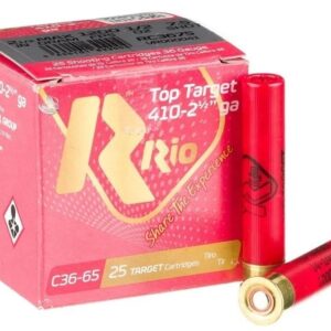 Rio TT410 .410ga 2.5 inch Shotgun Shells - #7.5 | 1/2 oz. | 1200 fps | 25rd Box