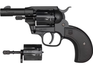 Diamondback Firearms Sidekick Revolver - Black Cerakote | .22LR / .22Mag | 3" Barrel | 9rd | Birds Head Grip