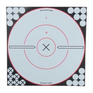 SHOOT-N-C 12'' BULLS-EYE TARGET (5 PACK)