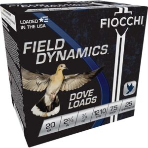 DOVE & QUAIL 20 GAUGE 2-3/4'' 7/8OZ #7.5 SHOT 25/BOX
