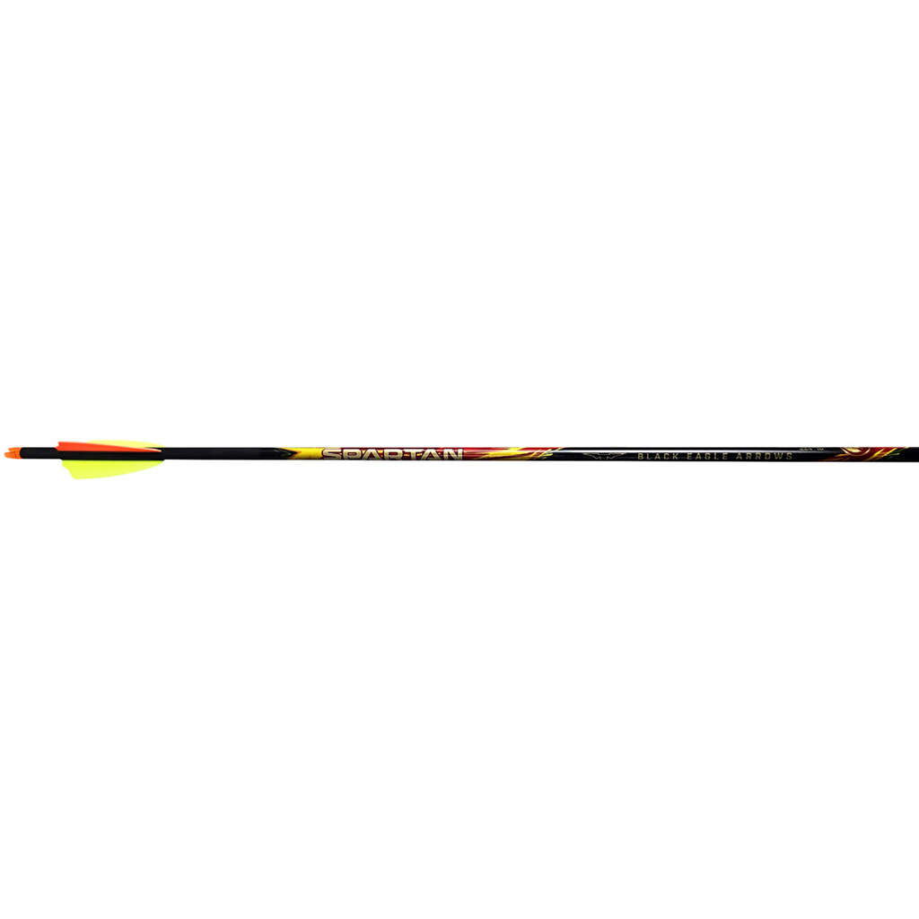 Black Eagle Spartan Arrows .003 400 2.5 in. Shield Cut 6 pk.