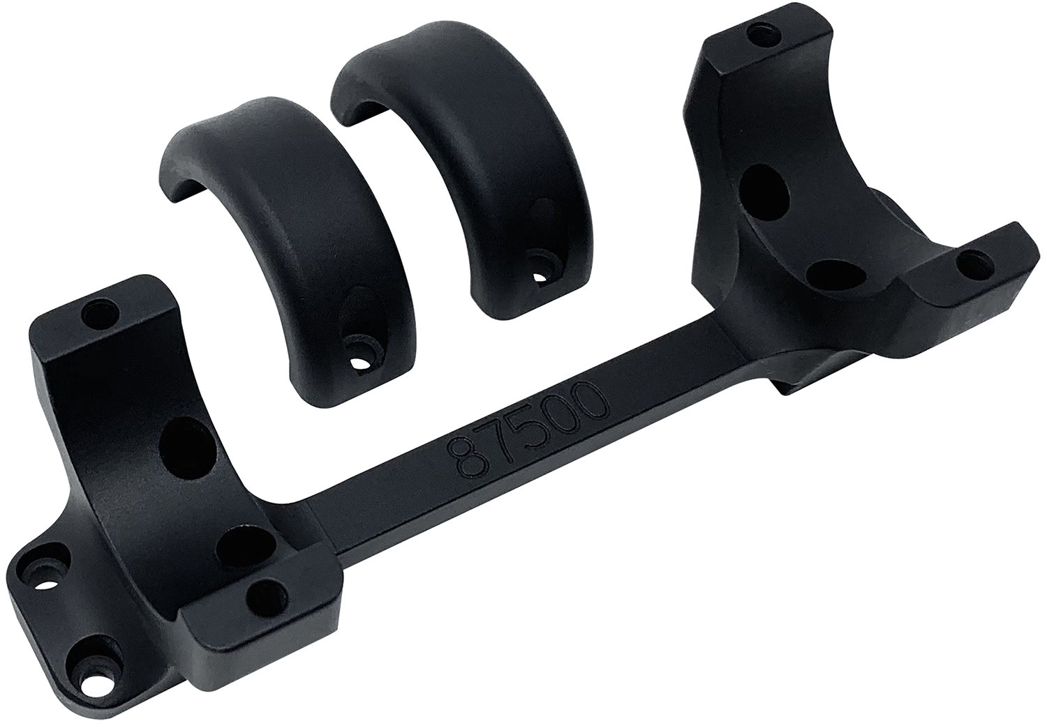 DNZ 87500 Game Reaper Scope Mount/Ring Combo Matte Black 30mm Tube, Fits X-Bolt Short Action Rifle, High Rings