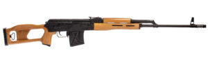 PSL 54, 7.62x54r, 24.5", 10rd, skele wood stock