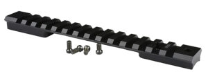 Warne 7651M Mountain Tech Tactical Rail Black Anodized Aluminum Howa 1500/1700 Long Action, 0 MOA