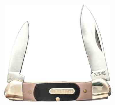 OLD TIMER KNIFE MINUTEMAN – 2-BLADE 2″ STAINLESS DELRIN | USA Gun Store